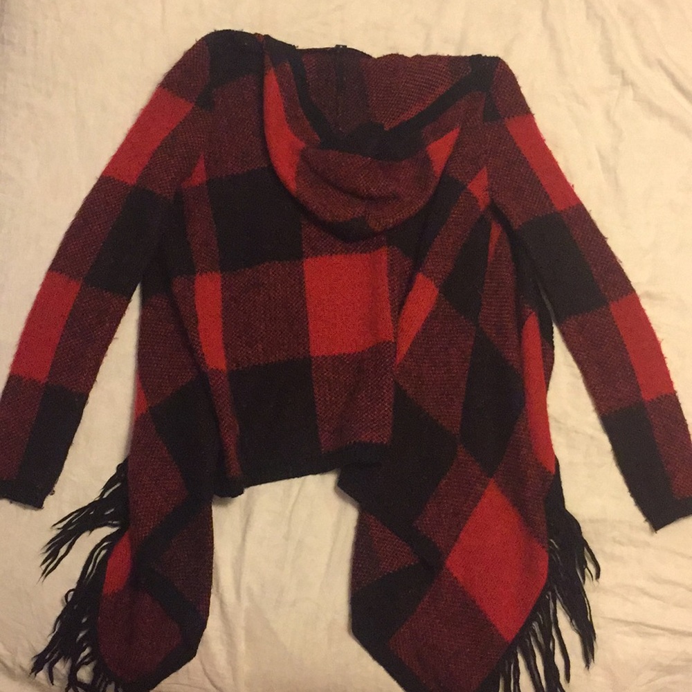 Plaid Cardigan - Picture 2 of 2